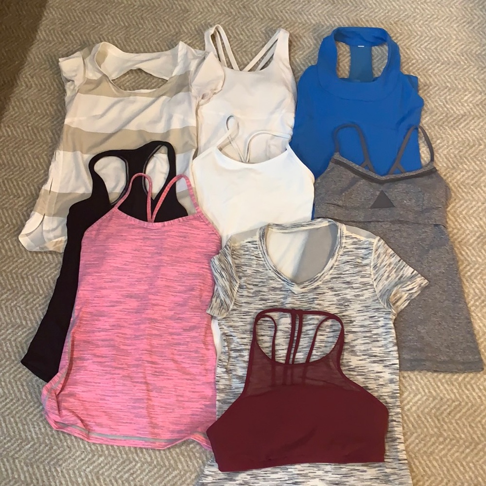 Bundle of 9 lululemon items